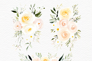 Wildflower frame corners clipart, a Decorative Illustration by Invite to Clipart (Thumbnail 4 of 9)