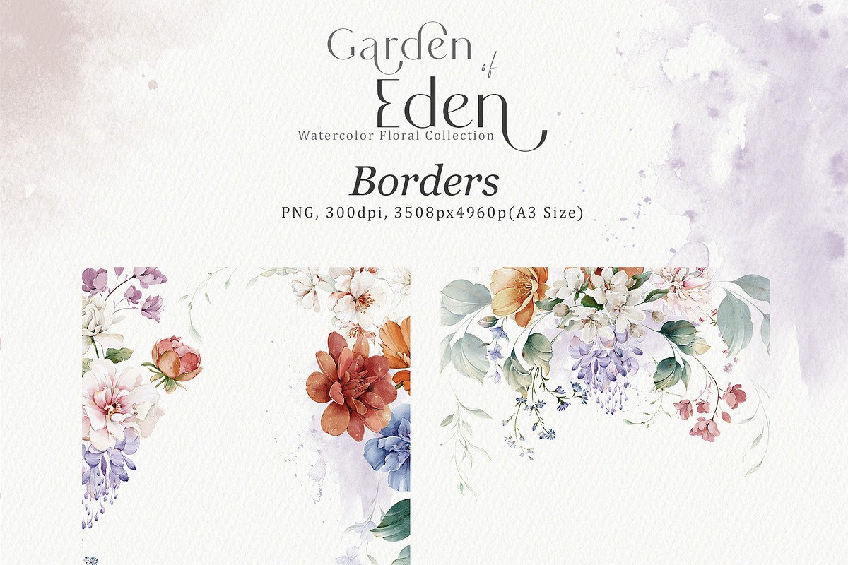 Watercolor Flower Blooms, a Decorative Illustration by Damian Roh (Photo 9 of 15)