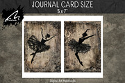 Shabby Chic Gothic Ballerina Figures, a Person Illustration by Digital Art Mahdiseño (Thumbnail 4 of 9)