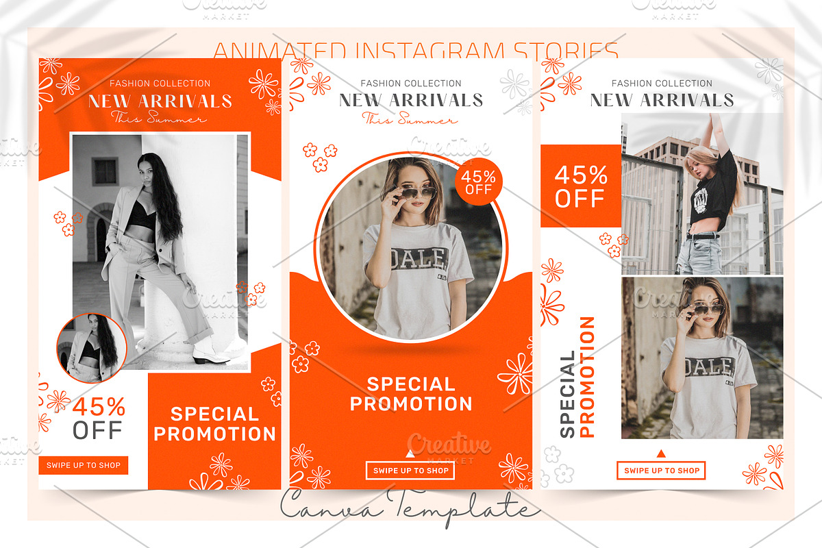 Canva Animated Instagram Stories, a Social Media Template by UINVI ...