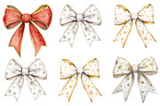 Christmas Coquette Bows PNG, Bow, an Illustration by DreamArtGraphic (Thumbnail 3 of 5)