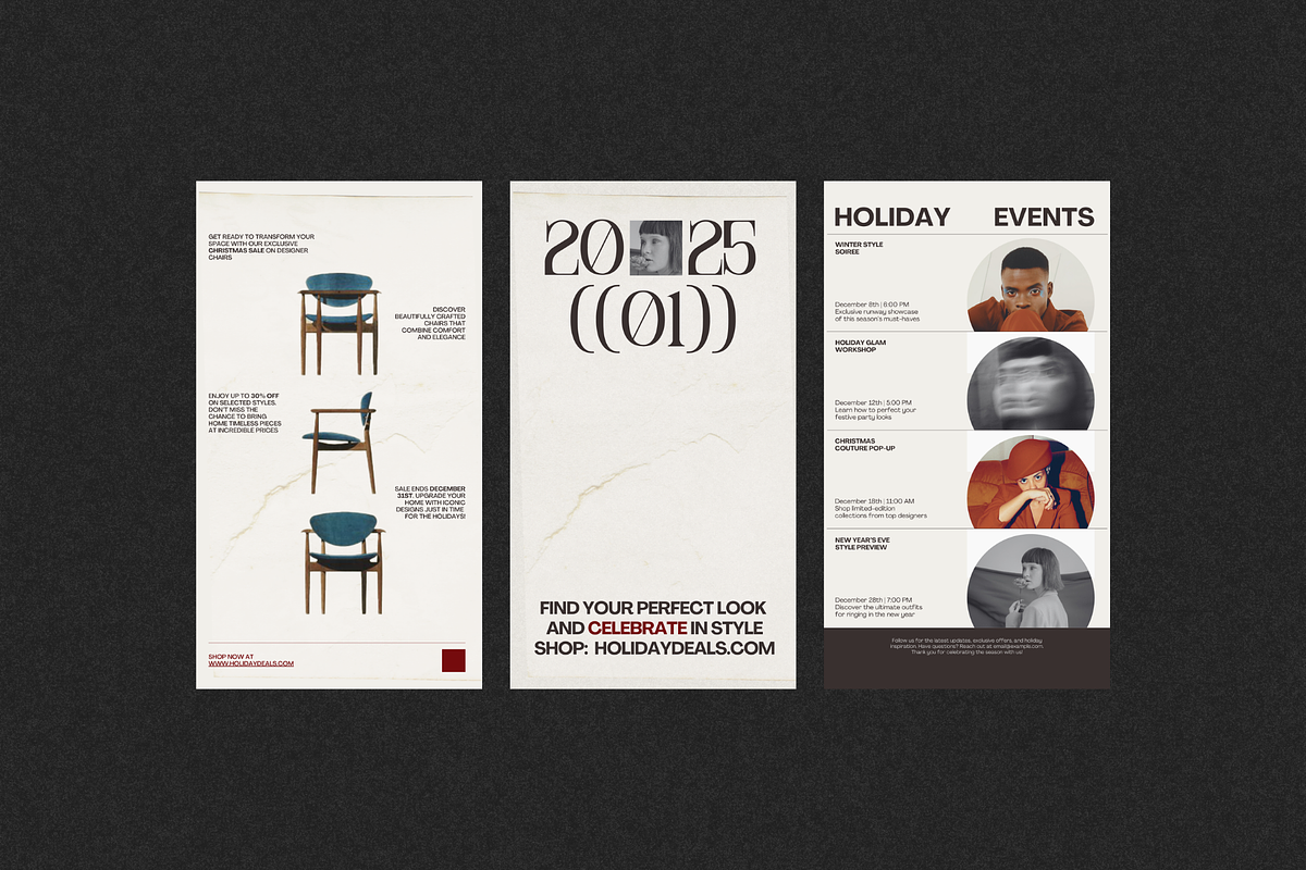 Noël | Holiday Social Media Kit, a Social Media Template by Simple có (Photo 6 of 9)