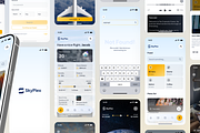 SkyPlex - Inflight Entertain SAAS, an UI Kit Template by Agensip Design Agency (Thumbnail 2 of 10)