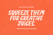 Cherry Bomb - A Chubby Marker Font, a Font by ReveryWorks (Thumbnail 5 of 12)