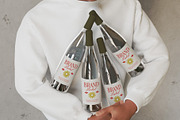 Wine Label Mockup, a Product Mockup by graphicook (Thumbnail 4 of 4)