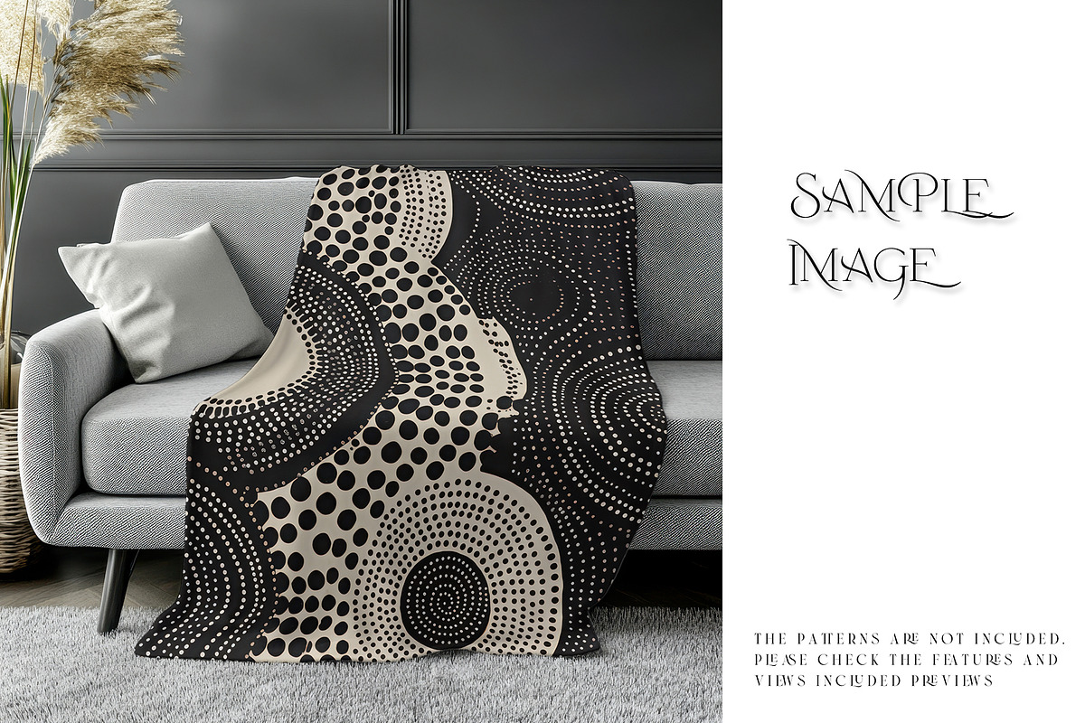 Throw Blanket Mockups, a Household Mockup by mock-ups (Photo 12 of 14)