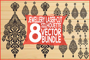 Ornamental Jewellery Pack, an Illustration by musafir_fashion