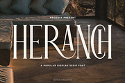 Heranch - Display Serif, a Serif Font by Flawless And Co (Thumbnail 1 of 10)