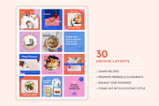 POP Canva Instagram Kit, a Social Media Template by Rose & Co. (Thumbnail 6 of 9)