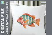 Preppy Fish Clipart Bundle, 22 PNG, an Animal Illustration by Enliven Designs (Thumbnail 8 of 8)