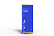 Roll-Up Banner Display Mockup Bundle, an Advertising Mockup by graphypix (Thumbnail 7 of 14)