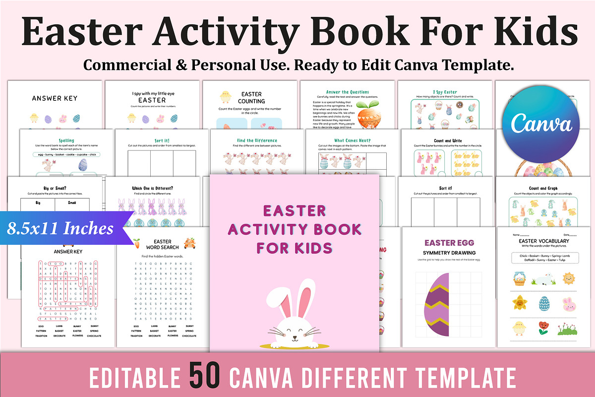 Best Kids Activity Book Bundle, a Stationery Template by Shumaya (Photo 3 of 9)