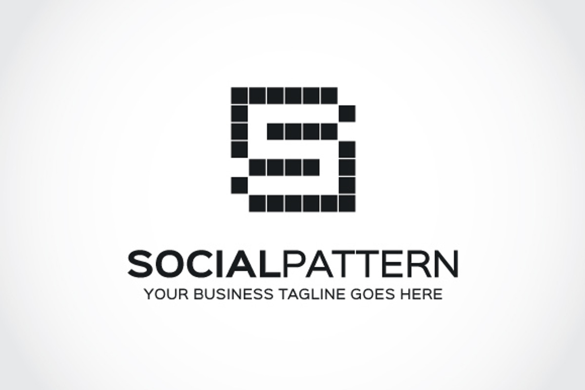 Social pattern Logo Template, a Branding & Logo Template by The ...
