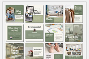 Soft Botanical Instagram Template, a Social Media Template by Everyday Perfection (Thumbnail 5 of 8)
