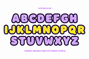 Chubby Squishy - Retro Bubble Font, a Handwritten Font by Pian45 Studio (Thumbnail 5 of 8)