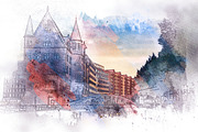 Urban Watercolor Photoshop Effect, a Brushes & More by INTENTFX (Thumbnail 25 of 26)