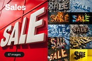87 Sale images, a Business Photo by Handmadefont (Thumbnail 1 of 20)