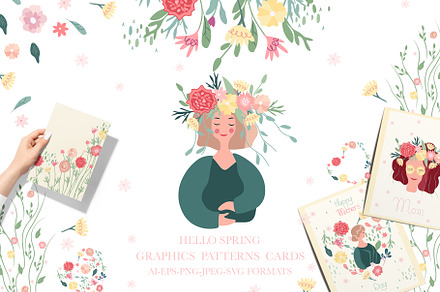 Hello spring, Happy women day
