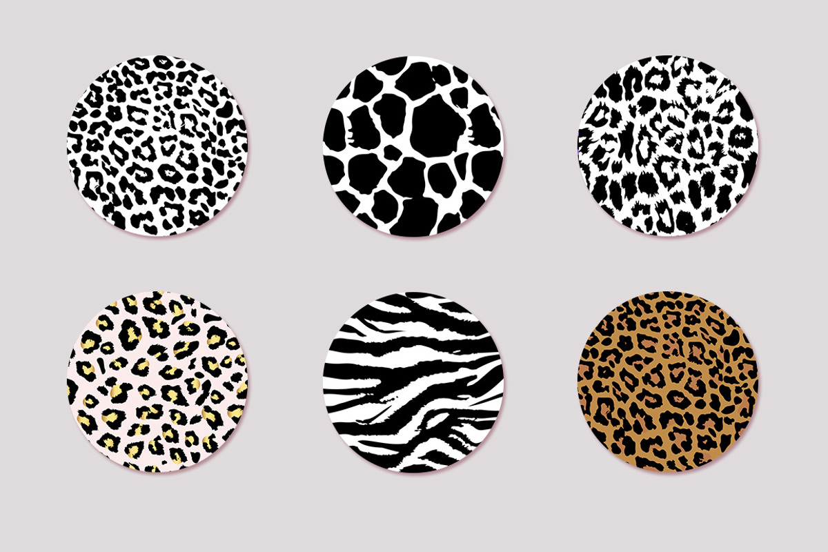 48 SEAMLESS ANIMAL PATTERNS, a Pattern Graphic by Mila Di Art