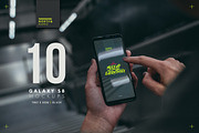 10 Samsung Galaxy S8 PSD Mockups, a Device Mockup by North&Nano (Thumbnail 1 of 12)