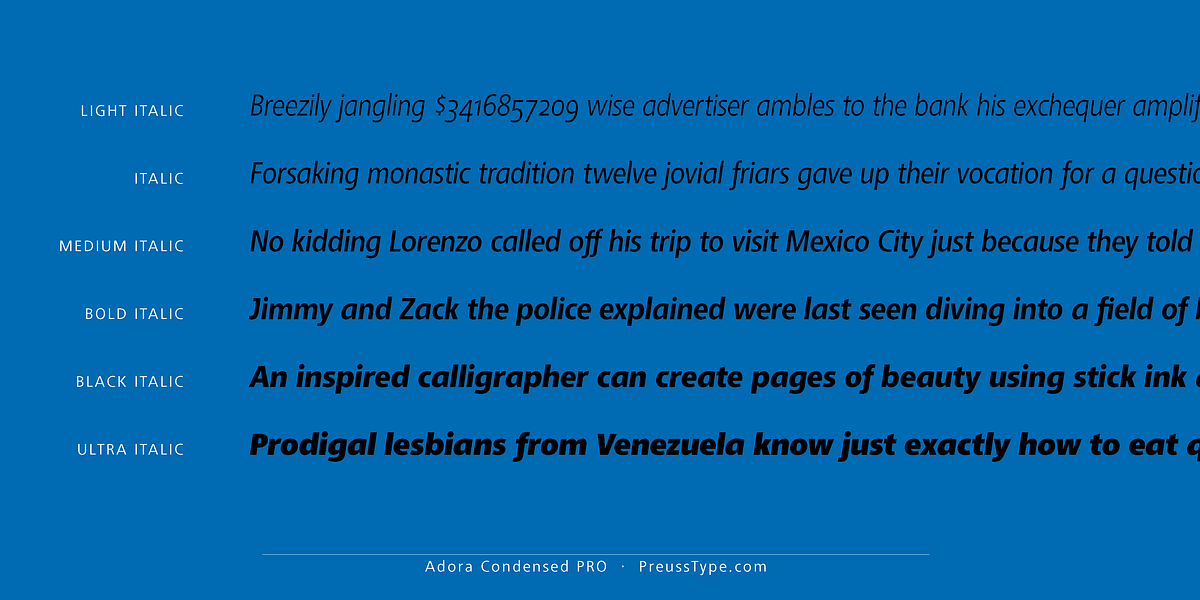 Adora PRO, a Sans Serif Font by preussTYPE (Photo 26 of 40)