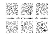 Seamless patterns set with food, a Pattern Graphic by WinWinFolly (Thumbnail 5 of 8)