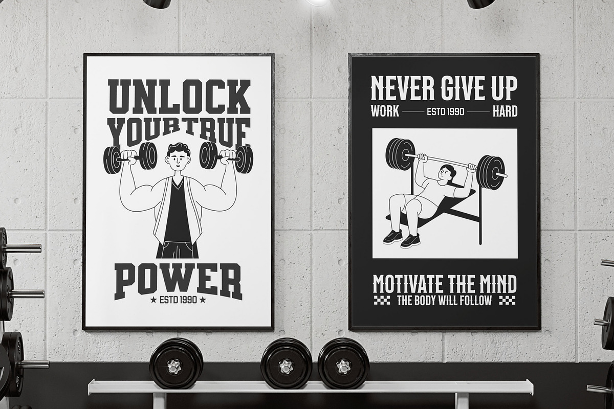 150 Fitness Illustrations, a Person Illustration by Vectors Market (Photo 3 of 13)