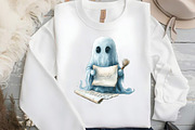 Cute Japanese Ghost Clipart, an Illustration by DreamCafeArt (Thumbnail 6 of 7)