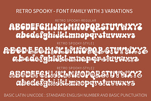 Retro Spooky - Retro Halloween Font