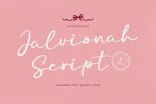 Jalvionah - Script Font