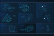 Maps in the form of the night sky, a Technology Illustration by Infographics project (Thumbnail 7 of 9)