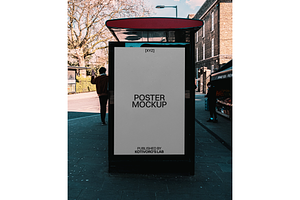 Street Display Poster Mockup 24