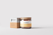 Jar Mockup, a Cups & Container Mockup by pmvch (Thumbnail 2 of 10)