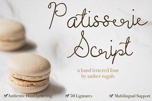 Patisserie Script - A Sweet Font