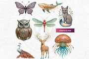 Art Nouveau Celestial Voyagers PNG, a Decorative Illustration by ThatsDesignArt (Thumbnail 7 of 10)