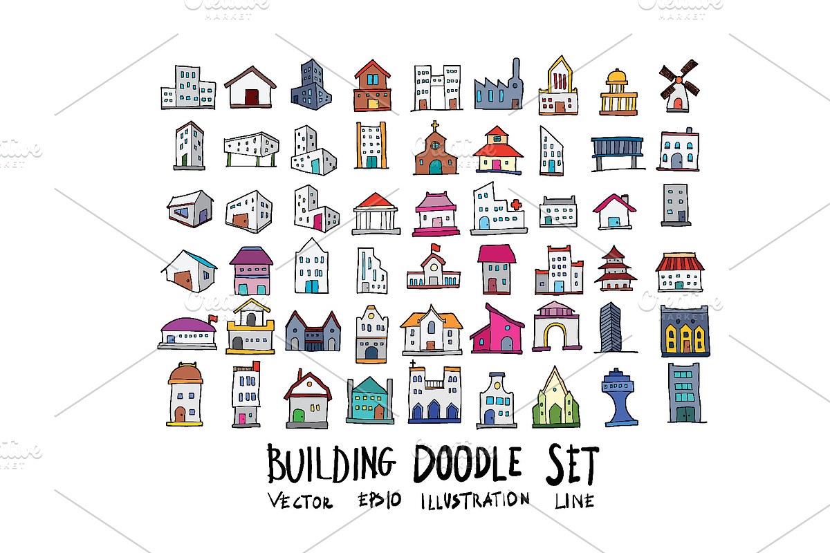 15151 in 1 Doodle Giant bundle, an Object Illustration by TKDoodle (Photo 19 of 144)