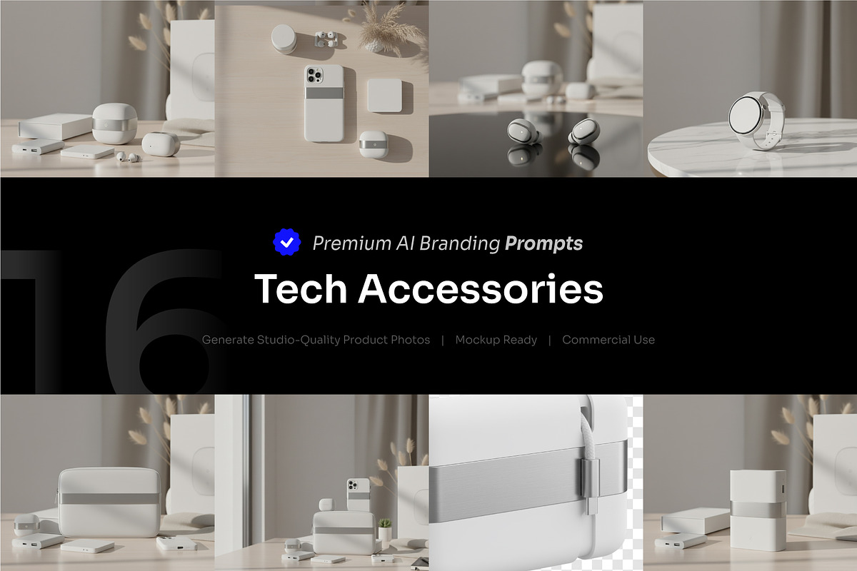 Tech Accessories AI Prompt, a Technology Photo by cidcud_graphic (Photo 1 of 2)