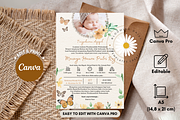 Floral Butterfly Canva Template, an Invitation Template by Blooming Daisy (Thumbnail 1 of 4)