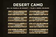 Camo Twitch & Kick Panels, an Object Graphic by Gear Store (Thumbnail 8 of 11)