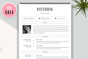 Professional CV Resume Template, a Resume Template by GResume (Thumbnail 1 of 7)