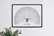 Editable Canva Family Tree Template, a Poster Template by AIW SOLUTIONS (Thumbnail 2 of 3)