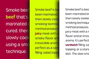 Viand — A Versatile Sans with Flavor, a Sans Serif Font by Fridaytype (Thumbnail 5 of 15)
