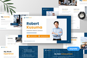 Personal Resume Keynote Template, a Presentation Template by MtvtdArt (Thumbnail 1 of 6)