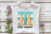 Hello Summer Beach Time  PNG, an Illustration by Libby Wishes (Thumbnail 2 of 4)