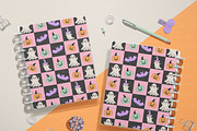 Pastel Halloween Seamless Patterns, a Pattern Graphic by The Audacious Brush (Thumbnail 7 of 9)