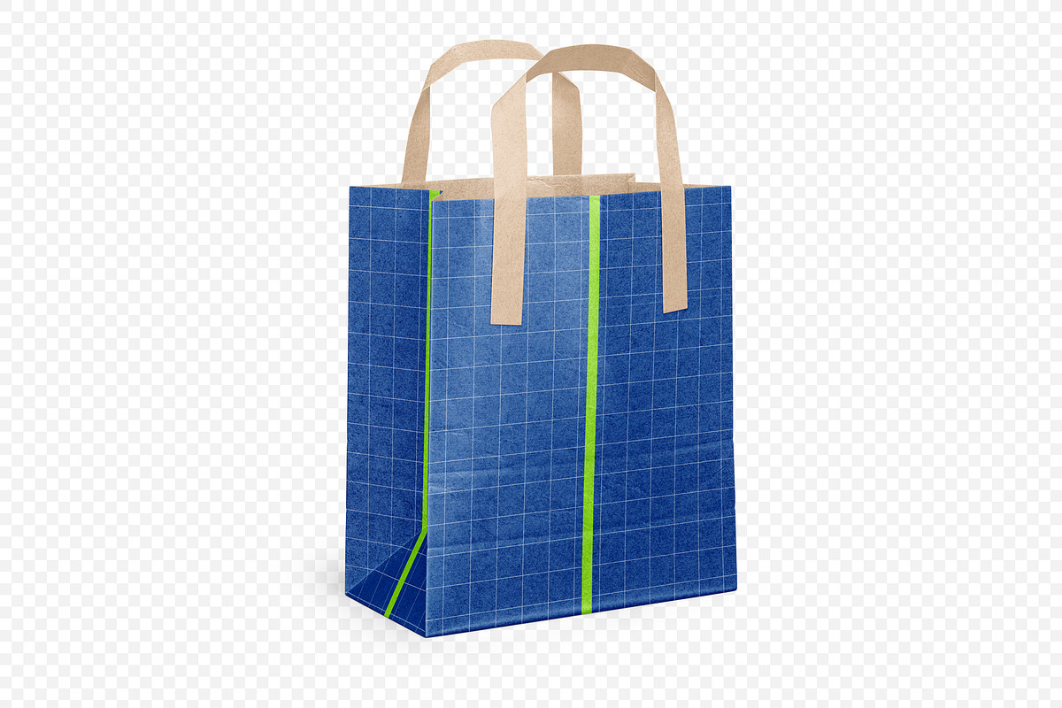 Kraft Paper Bag & Handles PSD Mockup, a Packaging Mockup by LoopAll (Photo 8 of 10)