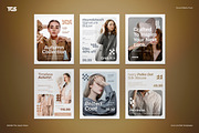 Fashion Brand Social Media Post Pack, a Flyer Template by The Good Store (Thumbnail 1 of 4)