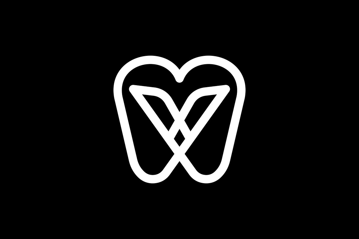 Letter V Dental Care Clinic Logo, a Branding & Logo Template by Buqancreative (Photo 2 of 4)
