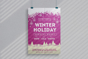 Winter Holiday Flyer