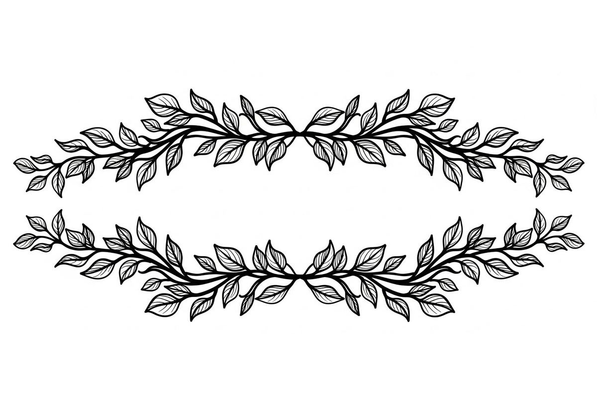 Floral Frame Ornament Vector Bundle, an Illustration by Designs_River (Photo 29 of 51)